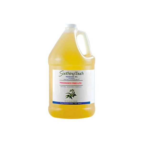 Fabrication Enterprises Soothing Touch Fragrance Free Lite Oil, 1 Gallon 13-3225 - main
